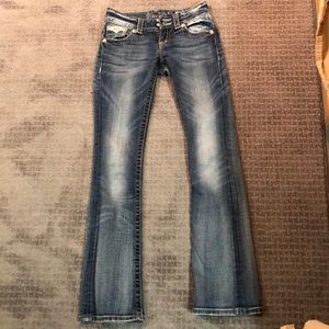 Boot cut miss me jeans